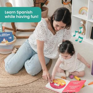 Paquete Musical Personalizado en Español para Bebés y Niños Pequeños de 1 a 3 Años, Canciones Bilingües, Cartón Duro, Encuadernación Perfecta, Sonido - Product Image 4