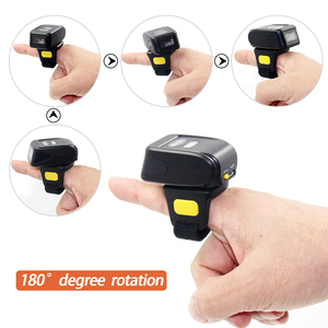 Symcode MJ-R30 Mini lecteur <span class=keywords><strong>de</strong></span> codes-barres USB sans fil Portable Ring Wearable 1D/2D <span class=keywords><strong>QR</strong></span> Light Feature Scanning <span class=keywords><strong>Application</strong></span> - Product Image 5