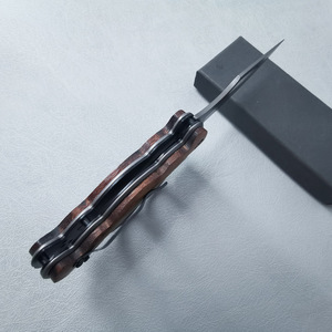 Cuchillo Táctico con Patrón Impreso en 3D y Mango de Madera/Acero para Camping y <span class=keywords><strong>Caza</strong></span> - Product Image 5