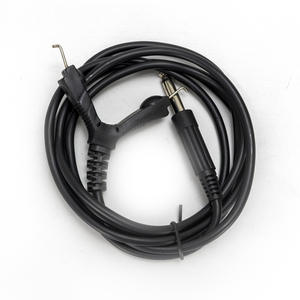 Máquina de tatuaje RCA Clipcord Cable de alimentación de tatuaje de calidad Cable de doble clip de silicona - Product Image 4