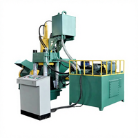 Compacteur de poudre automatique hydraulique en alliage de cuivre et d'aluminium, machine à briquettes, copeaux, haute productivité, garantie 1 an