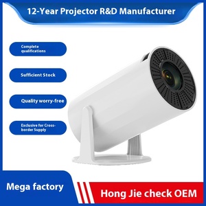 Proyector LED de barril de gran venta transfronterizo, sistema Android 11 para 5G, soporte de doble banda, decodificación 4K, batería incorporada portátil - Product Image 2