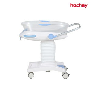 Cuna de <span class=keywords><strong>Hospital</strong></span> para Bebés Recién Nacidos HQ MEDICAL, Ajustable en Altura, con Báscula, Pantalla de Temperatura, Reproductor de Música y Ruedas con Freno Giratorio - Product Image 2