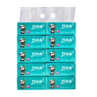 Papier de soie préimprimé solide sur mesure mouchoirs en papier mouchoirs pour le visage mini pack papier de soie pour le visage de haute qualité 300 feuilles