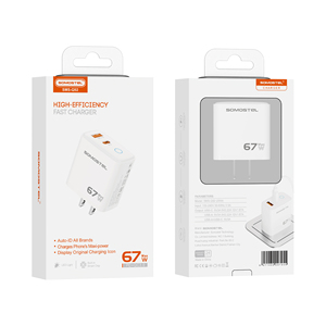 <span class=keywords><strong>Caricatore</strong></span> Rapido SOMOSTEL 67W Max per Telefoni Cellulari, Adattatore da Muro <span class=keywords><strong>USB</strong></span> <span class=keywords><strong>C</strong></span> con Porta Type-<span class=keywords><strong>C</strong></span>, QC3.0 PD per <span class=keywords><strong>iPhone</strong></span> Samsung - Product Image 2