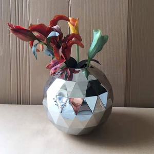 अनुकूलित धातु गार्डन फूल के बर्तन स्टेनलेस स्टील फूल बर्तन - Product Image 3