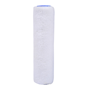 Rouleau de peinture en polyester blanc de qualité industrielle E-tool 9 pouces, épaisseur de poils de 15 mm, liaison thermique, support OEM, pour peinture et décoration - Product Image 4
