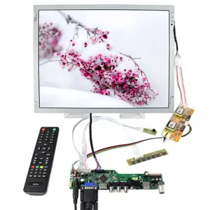 Hd Mi Vga Av Usb Rf Lcd Tv Board Lcd 20 Pin Small 4Ccfl Backlight Lvds Screen 1024X768 15 Inch Panel Thin Display Screen For Car