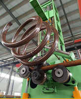 Machine de bobinage hélicoïdal CNC pour chaudière à huile thermique et cuve sous pression