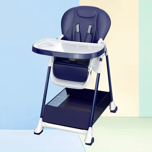 Silla Alta de Plástico Ajustable para Bebés y Niños Pequeños, Multifuncional 3 en 1 para Alimentación - Product Image 2
