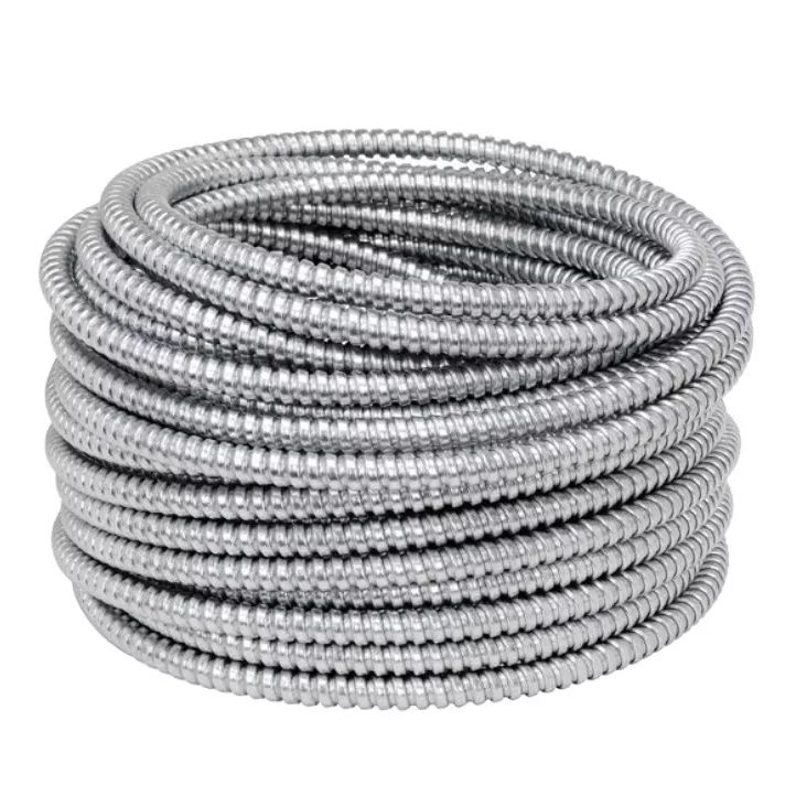 1/2 дюймов водонепроницаемый оцинкованный шланг гофрированная труба алюминиевый гибкий трубопровод
