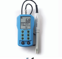HI9810-61 Pengukur pH EC TDS Suhu Portabel dengan Probe CAL-CHECK HI1285-61 untuk Pertanian Hidroponik Rumah Kaca