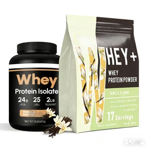 Proteína de Suero de Leche en Polvo OEM OBM ODM, 2 lb, <span class=keywords><strong>Sin</strong></span> <span class=keywords><strong>Edulcorantes</strong></span> Artificiales, para la Recuperación y el Crecimiento Muscular - Product Image 1