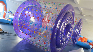 Pelota Flotante de Agua LILYTOYS de TPU o PVC para Exteriores, Pelota para Caminar sobre el Agua, Pelotas Inflables para Caminar sobre el Agua con Piscina para Niños - Product Image 5