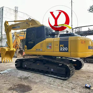 รถขุดไฮดรอลิกโคมัตสึ PC220 รุ่นปี 2023 น้ำหนัก 22 ตัน พร้อมเครื่องยนต์และปั๊มหลัก สภาพดีเยี่ยม มือสอง ราคาถูก - Product Image 1