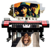 Imprimante vinyle éco-solvant Soan DX7 3,2 m pour impression numérique de bannières flexibles et de matériaux coquille d'œuf