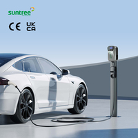 Nouveauté : Chargeur de véhicule électrique AC Type 2 avec fonction DLB, contrôle par application OCPP, certifié CE, 230V/380V 32A 7KW 11KW 22KW