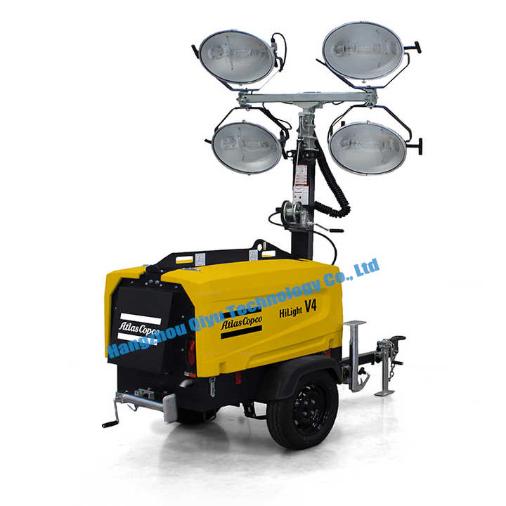 Atlas Copco Metal Halide Hilight V4 V4W Light Towers