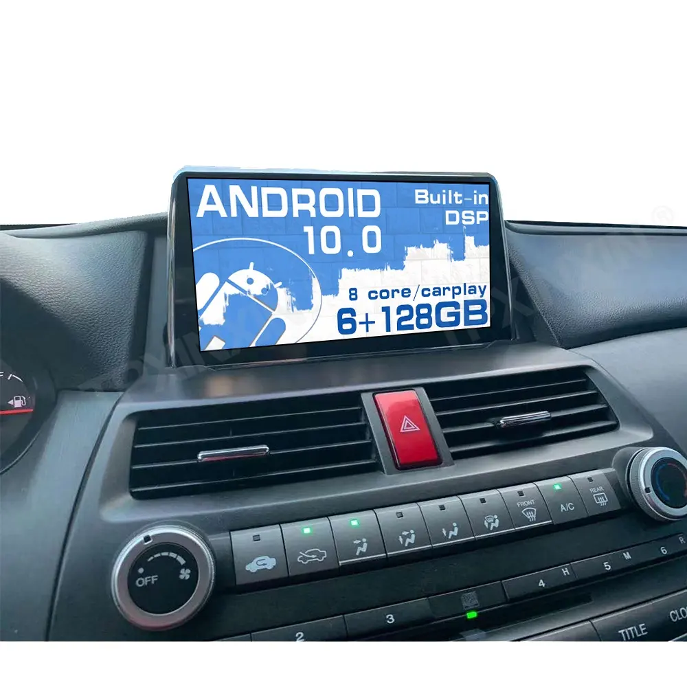 Para Honda Accord 8 2008 - 2012 navegación GPS Android Auto Radio Multimedia Player HD Auto Radio