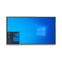 Tableau Interactif Intelligent avec Écran LCD 4K Moderne, Panneau Blanc de 75 Pouces pour Salles de Classe et Fournisseurs OEM