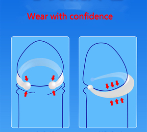 Set Cincin Penis Silikon dengan 2 Ukuran Berbeda Cincin Penis Siang Malam untuk Meningkatkan Ereksi Tahan Lama Lebih Kuat Mainan Seks Dewasa - Product Image 2