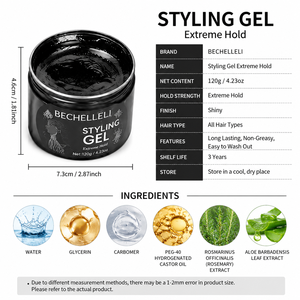 Huile capillaire biologique à marque privée, <span class=keywords><strong>prix</strong></span> usine OEM/ODM, contrôle intense, couleur super fixée, anti-frisottis, vente en gros - Product Image 4