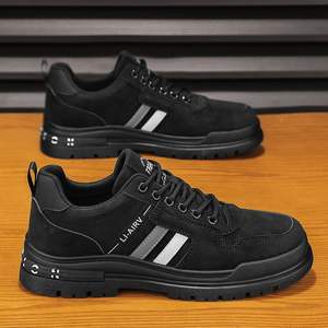 Chaussures de marche pour hommes - Nouveauté automne/hiver 2025, baskets décontractées toutes saisons, sécurité et protection, avec semelle intermédiaire en caoutchouc pour le travail et l'usage quotidien - Product Image 3