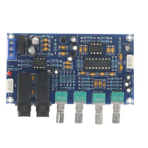 Placa de Reverberación para Karaoke XH-M173, Amplificador de Micrófono, Módulo de Preamplificador de Audio para Micrófono Dinámico de 2.0 Canales - Product Image 3