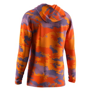 Wholesale <b>Men's</b> Hooded Fishing Long Sleeve High-Vis Cooling Flexible Fabric UPF50+ for <b>Kayak</b> Fishing Paddling - Product Image 6