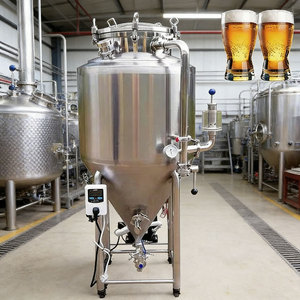 Serbatoio di Fermentazione Motorizzato Elettrico da 100L <span class=keywords><strong>in</strong></span> Acciaio Inox 304 Personalizzabile <span class=keywords><strong>per</strong></span> Aceto, <span class=keywords><strong>Vino</strong></span> e Birra, Tensione 110V/220V/380V - Product Image 1