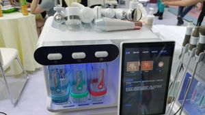 Máquina de Belleza 7 en 1 H2O2 Aqua <span class=keywords><strong>Peeling</strong></span> a Buen <span class=keywords><strong>Precio</strong></span> para Microdermoabrasión y Lifting <span class=keywords><strong>Facial</strong></span> - Product Image 6