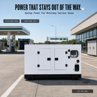 Groupe électrogène industriel avec tendeur de courroie et tarifs progressifs, générateur diesel 6 cylindres