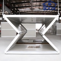Maison préfabriquée modulaire en conteneur, facile à assembler, mobile et démontable, pour mini-maisons, bureaux, hôtels et camps de travailleurs