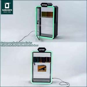 Cao cấp <span class=keywords><strong>acrylic</strong></span> Nicotine Pouch snus tủ trưng bày với rực rỡ đầy màu sắc RGB chiếu sáng nhà máy bán hàng trực tiếp - Product Image 4