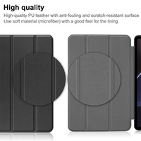 Üç katlı kılıf Oppo için ipad hava 10.36 ''2022 katlanır kapak standı manyetik kapak PU deri akıllı otomatik uyandırma uyku Tablet kapak