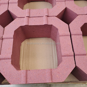 Compre <span class=keywords><strong>ladrillos</strong></span> refractarios para hornos de cal, ladrillo de rendimiento aislante térmico de cromo corindón - Product Image 3