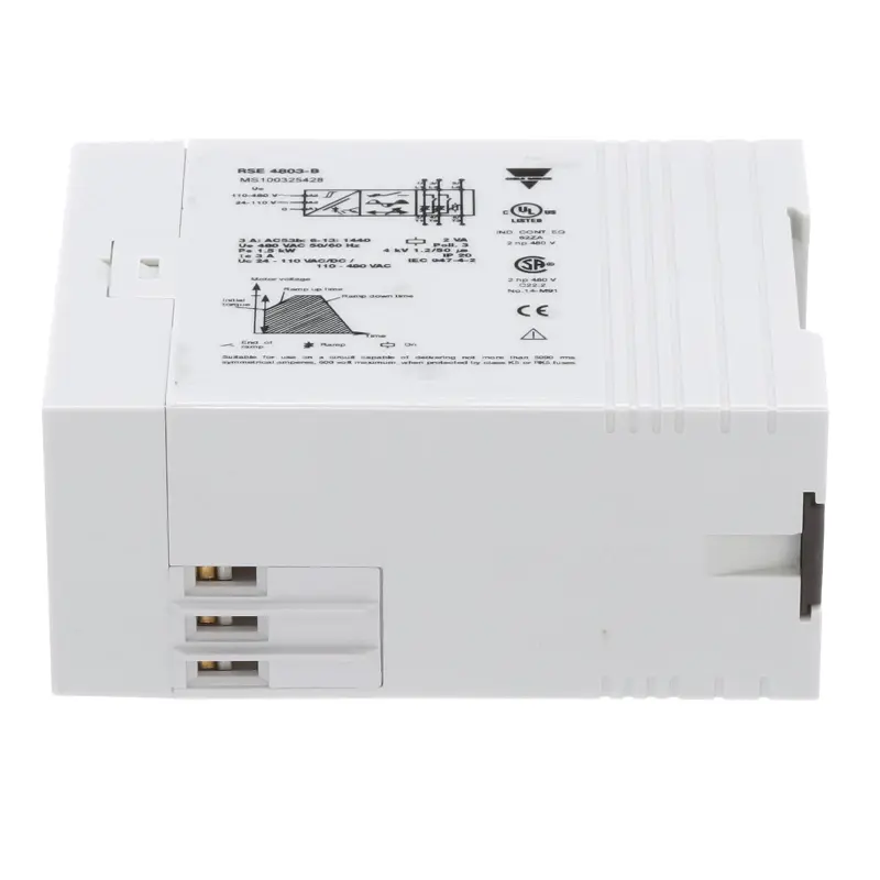 Merek Baru RSE4803-B Motor Ah Gavazzi, Tegar Sft Strt SSR 277/480VAC 24-110V AC/DC 110-480VAC, Tegakan 3A DIN, Harga Bagus