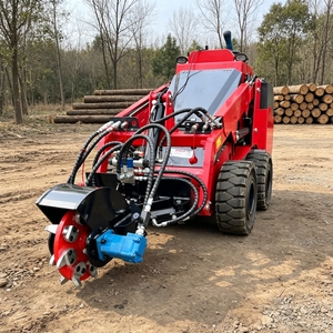 Fresa per Ceppi Fissa per Mini Skid Steer Loader, Attrezzatura per Macchine Edili per la Lavorazione dei Ceppi - Product Image 1
