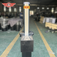 Poteau de sécurité motorisé à batterie avec service de personnalisation du logo pour barrière d'entrée de voie de circulation