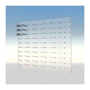 Chất lượng cao tùy chỉnh <span class=keywords><strong>Acrylic</strong></span> quang Khung kính kính hiển thị giá Board Wall Mount Kính mát hiển thị - Product Image 1