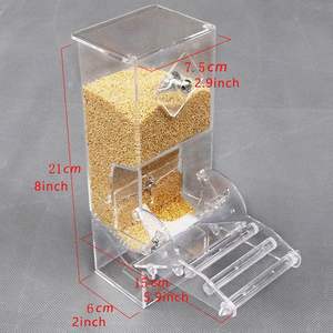 Mangiatoia automatica per semi di uccelli con pesce persico - Product Image 4