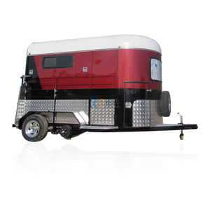 Remorque de transport de chevaux standard australienne 2025 avec portes de rechange, flottants arrière, application alimentaire et pour crème glacée, modèle 2, à vendre - Product Image 3