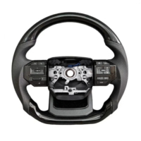 Volant en cuir intégral pour Toyota Prado 120 150 LC79 Yaris GR Hilux 4Runner Mark X CHR, en stock