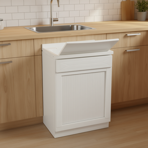 Évier avec porte-brosse 50 cm de largeur 50 cm de profondeur pour meuble de cuisine - Product Image 3