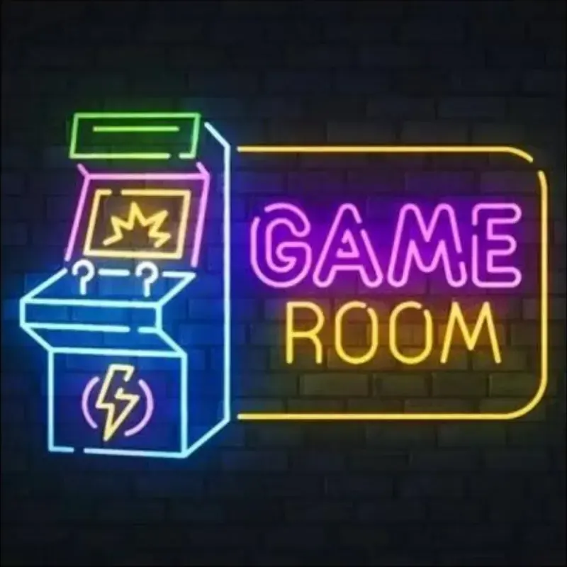 Funzone Arcade Gaming Kamer Decoratie Led Neon Bord Gratis Ontwerp Op Maat Neon Licht Teken Spel Kamer Voor Wanddecoratie