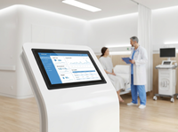 Équipement médical, moniteur tactile capacitif industriel à haute stabilité, écran LCD pour instruments hospitaliers, format 16:9