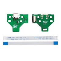 Gepaide pour Manette Sans Fil PS4 avec Ports Chargeur Analogiques, Kit Complet d'Accessoires d'Usine pour Jeux Incluant Communication Filaire