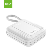 Chargeur Mobile au Lithium Portable LCD numérique en gros bloc d'alimentation personnalisé charge rapide PD 20W batterie externe 10000mAh avec câble
