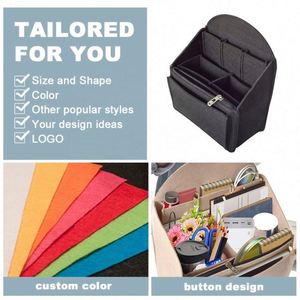 Hot Sale Travel Makeup Purse Organizer <b>Women</b> <b>Backpack</b> for Mummy <b>Small</b> Large Felt <b>Backpack</b> Organizer Insert - Product Image 4