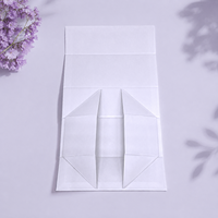 Boîte d'emballage de lunettes de luxe pliable en carton rigide, personnalisable avec couvercle imprimé, options de couleurs multiples